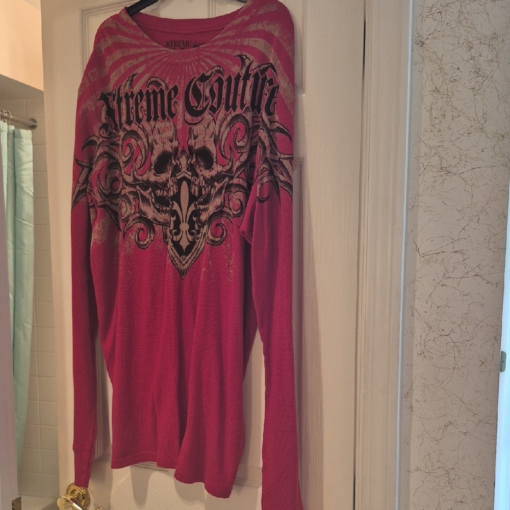 XTREME type Red Long Sleeve Tee